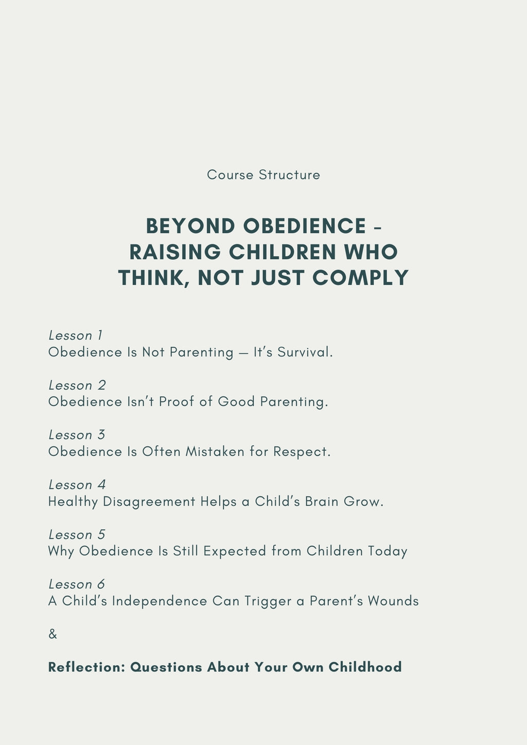 Forcing Obedience Is Dangerous