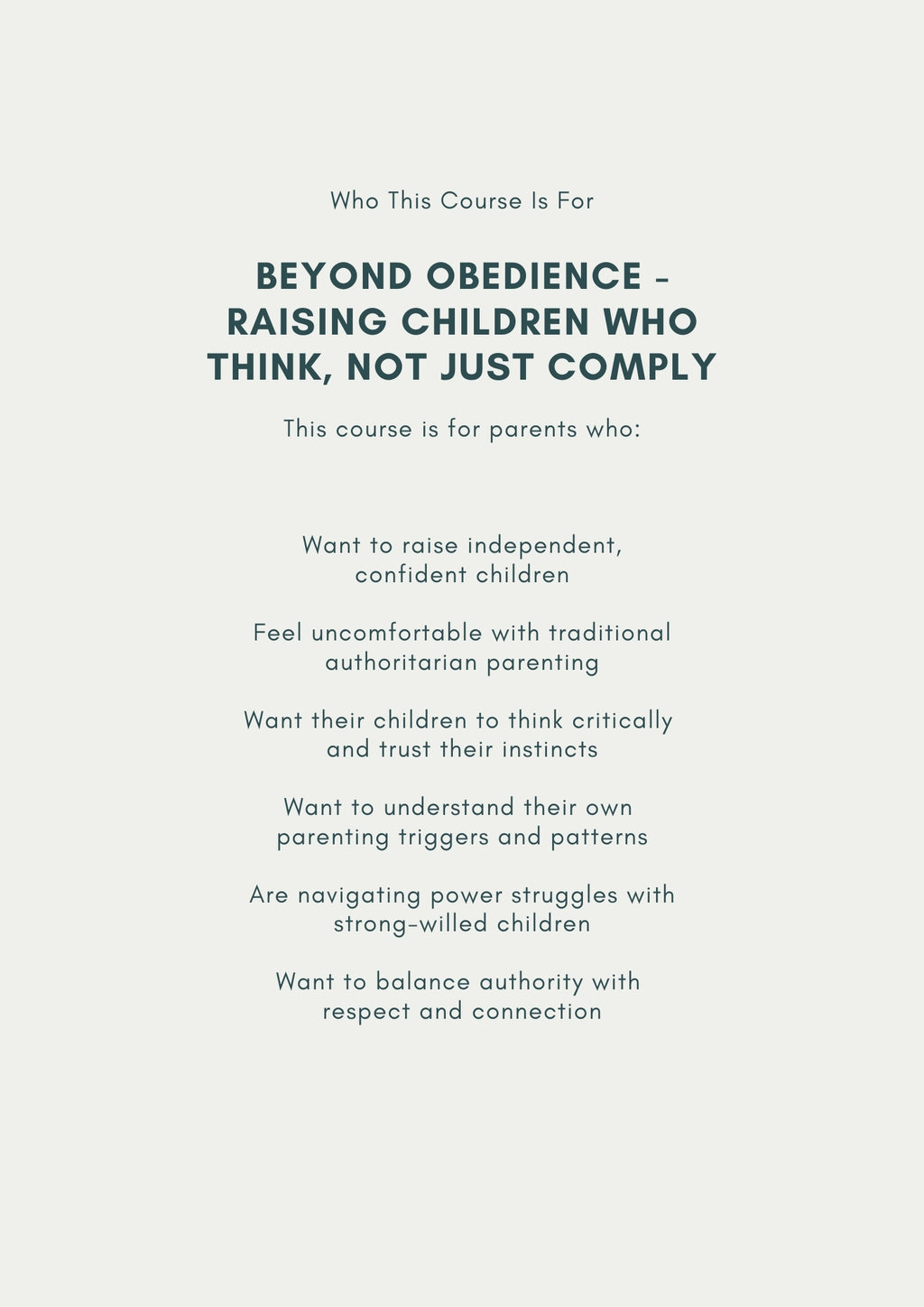 Forcing Obedience Is Dangerous